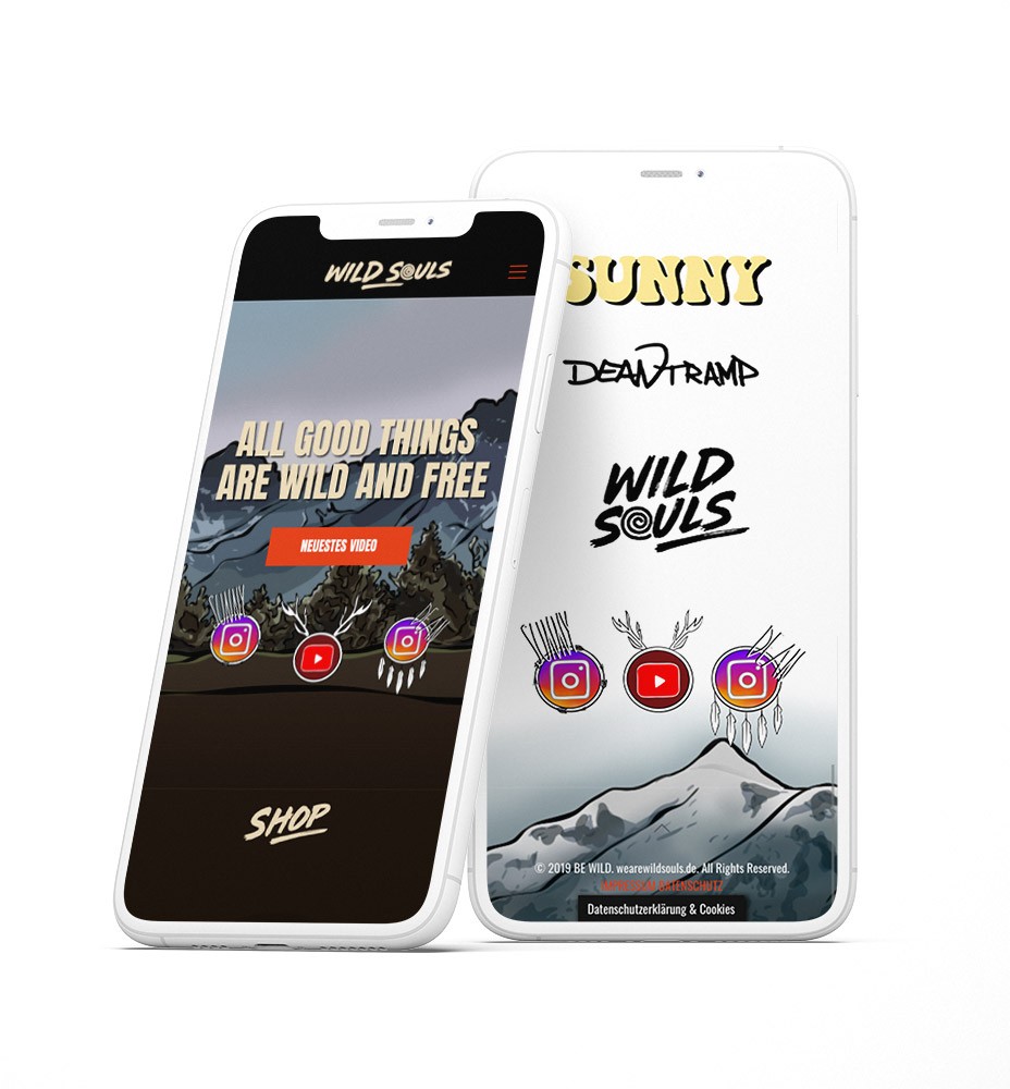 WildSouls-phones Wild Souls Mobile Presentation