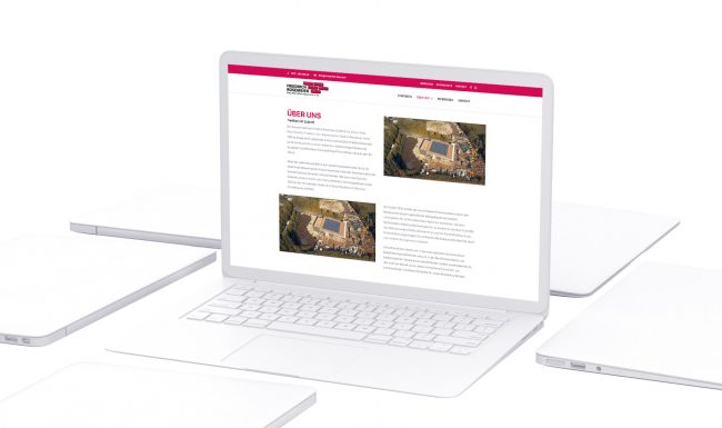 Friederich Rosemeier Website macbook presentation